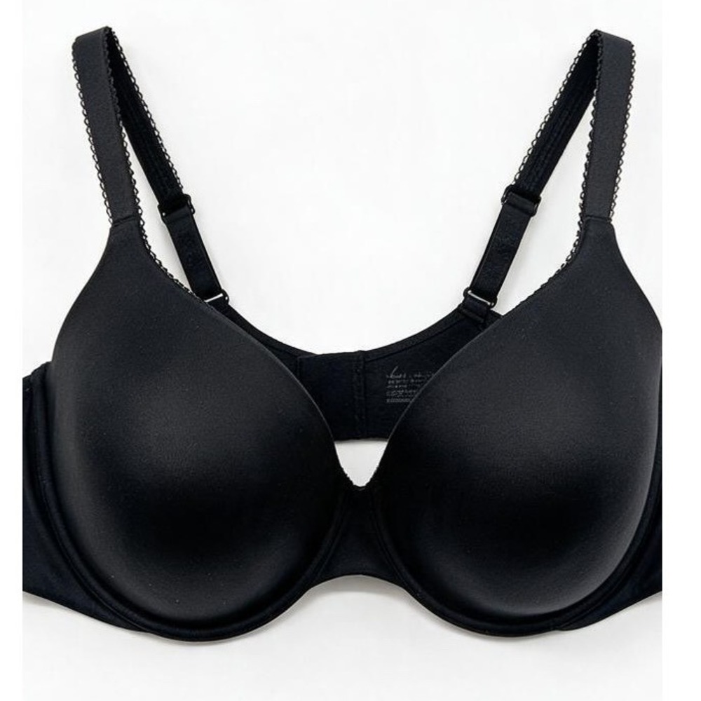 Victoria's Secret Body By Victoria Lined Perfect Coverage Bra Black 38DD
